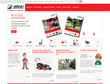 Tablet Screenshot of efco-uk.co.uk